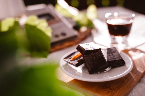 Alptaste Schokoladen Verkostung Bild Schokolade und Kaffee Stimmung