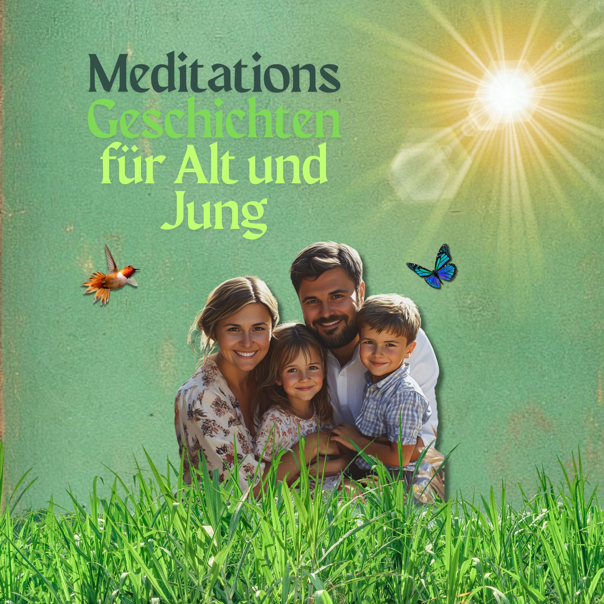 Meditationsgeschichten für die Kinder und den Erwachsenen.