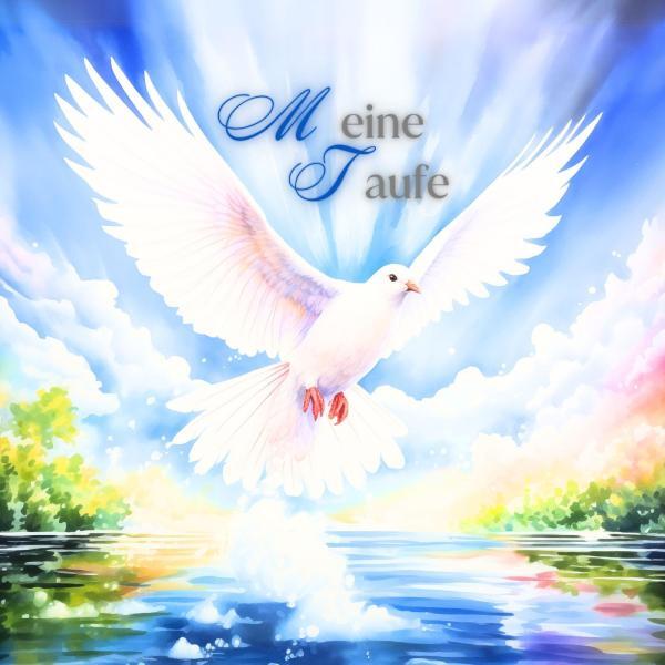 Meine Taufe, Hordcover, bunte Bilder, Platz für Fotos und persönliche Worte